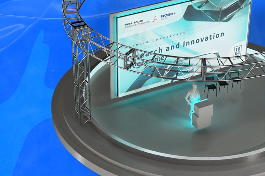 Key Visual i animacja dla KDK  – konferencja – Program Szwajcarski