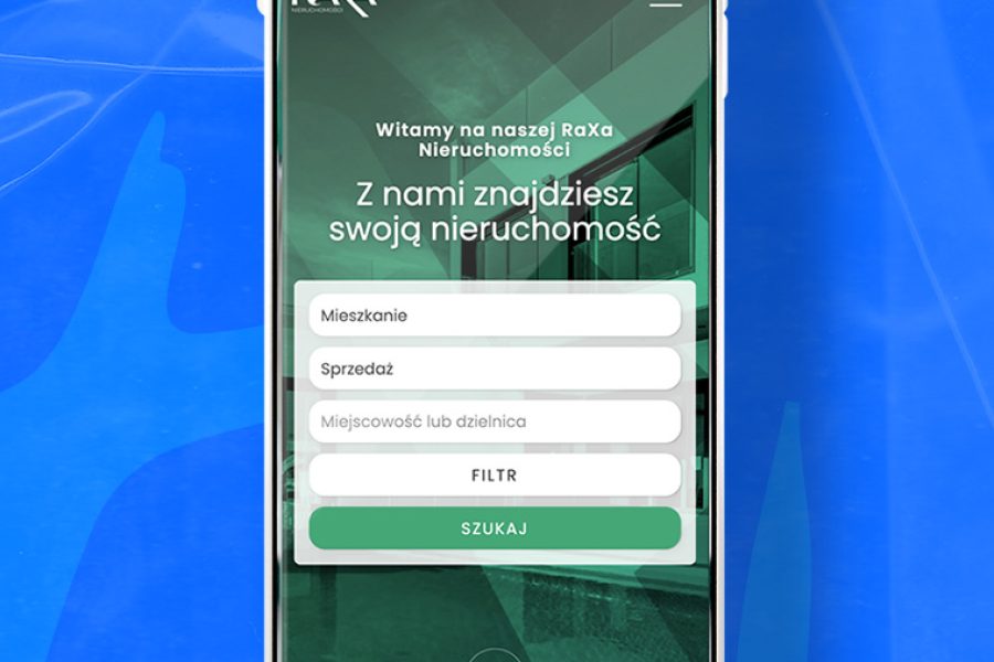 Raxa Nieruchomości – Branding – pełna identyfikacja wizualna